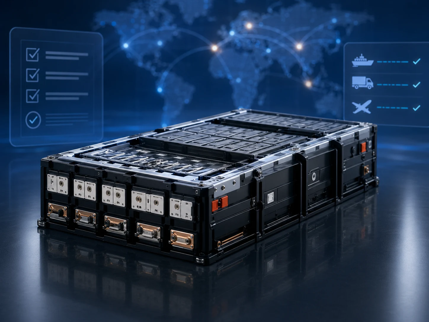 Unbranded battery modules for NexaEco sourcing and export support
